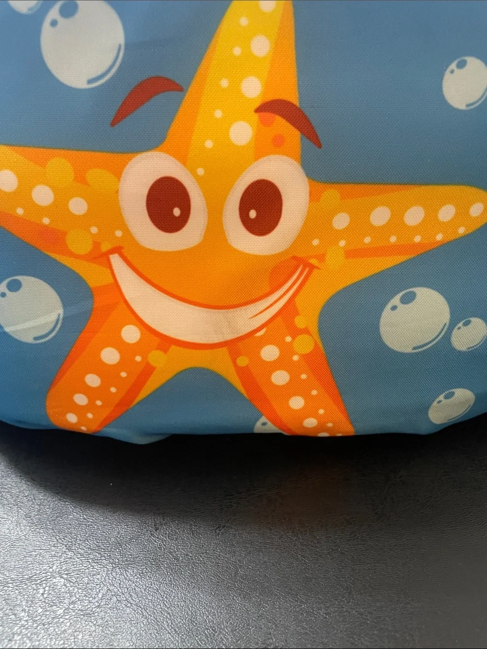 Blue Kids Swim Vest w Sea Life Print Like New  20 to 50 lbs. Ricoco unisex